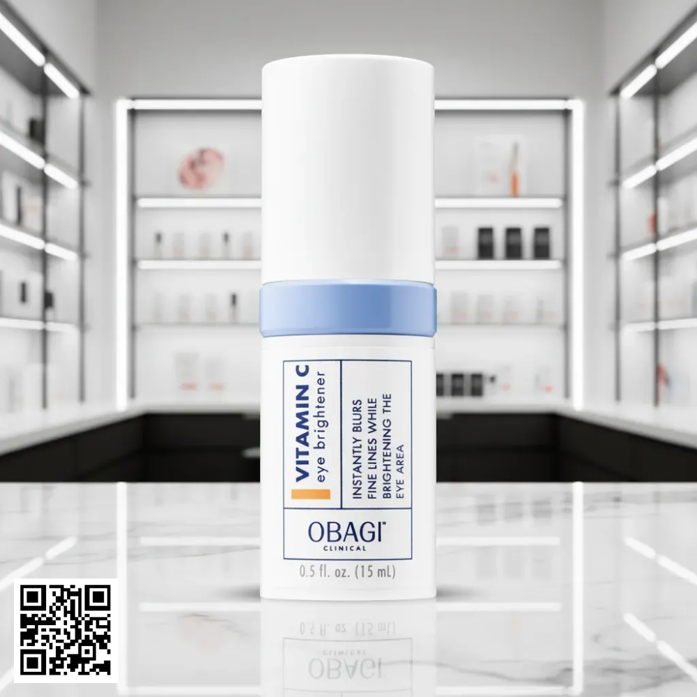 Serum Sáng Da Giảm Thâm Mắt Obagi Clinical Vitamin C Eye Brightener Mỹ 15ml
