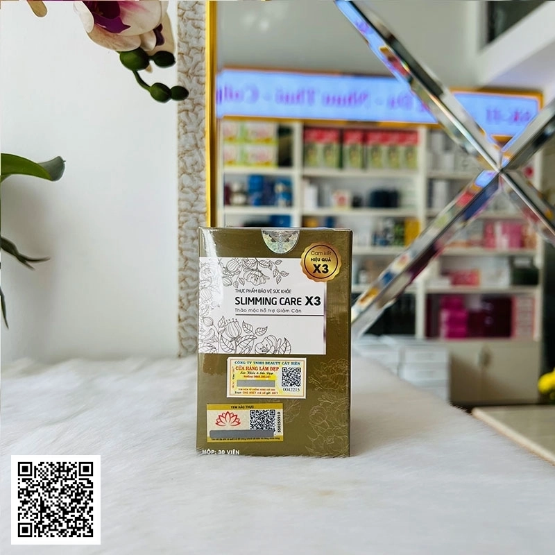 Viên Thảo Mộc Giảm Cân Slimming Care X3 30 Viên