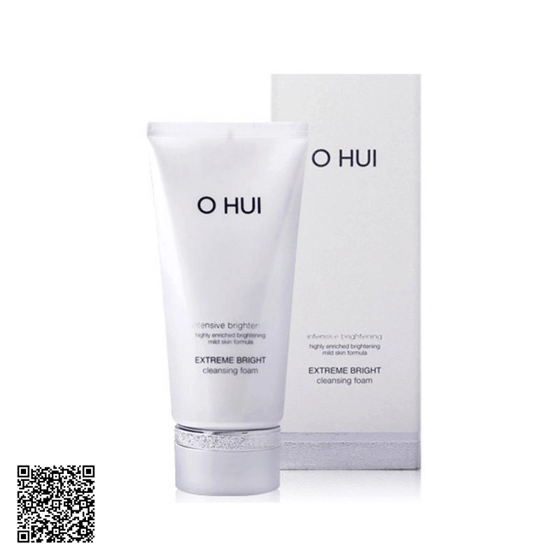 Sữa Rửa Mặt Extreme Bright Cleasing Foam Ohui Dưỡng Trắng Sáng Da Hàn Quốc