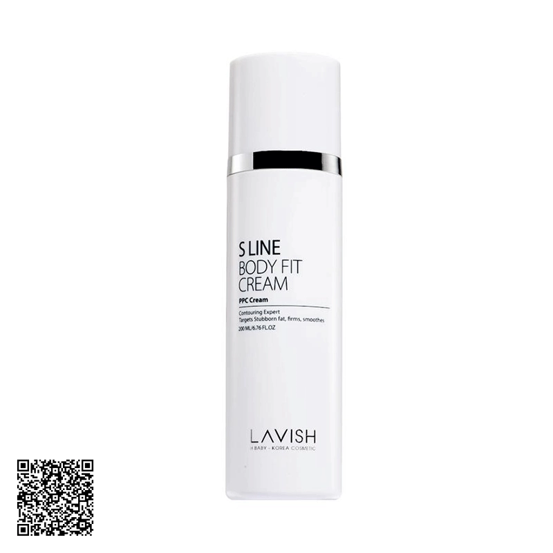 Kem Tan Mỡ Và Săn Cơ Bằng Nhiệt Lạnh S Line Body Fit Cream Lavish H Baby Hàn Quốc