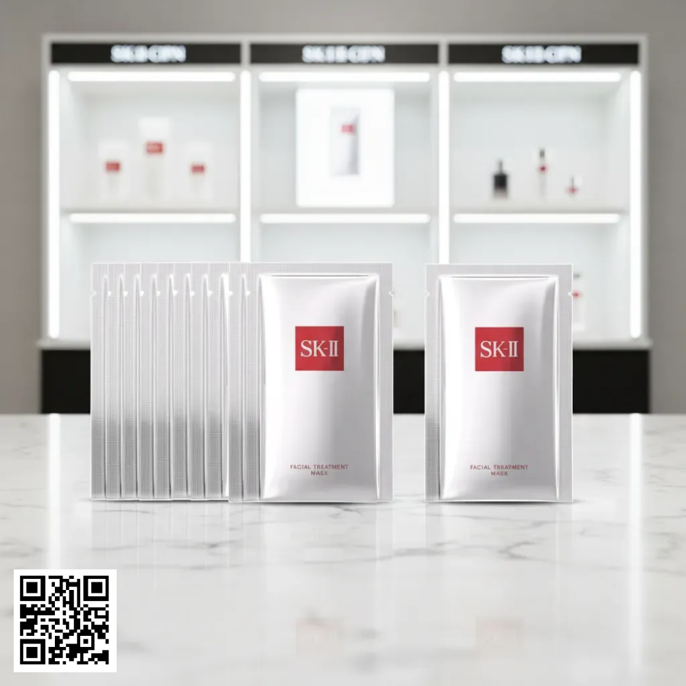 [Mua 10 Tặng 1] Combo 10 Miếng Mặt Nạ Dưỡng Da SK-II Facial Treatment Mask Nhật Bản