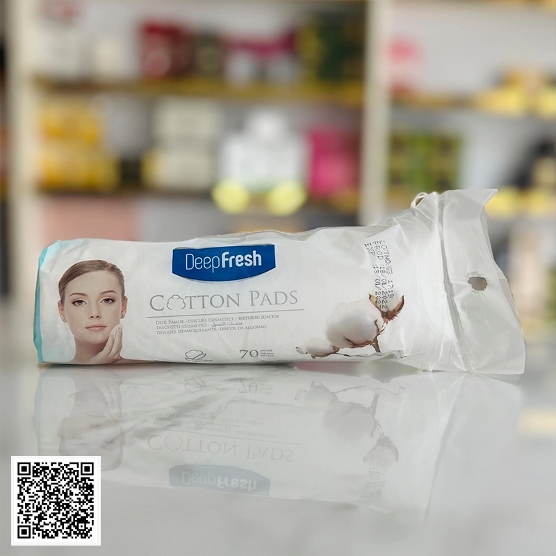 Bông Tẩy Trang Cotton Pads Deep Fresh Của Thổ Nhĩ Kỳ 70 Miếng