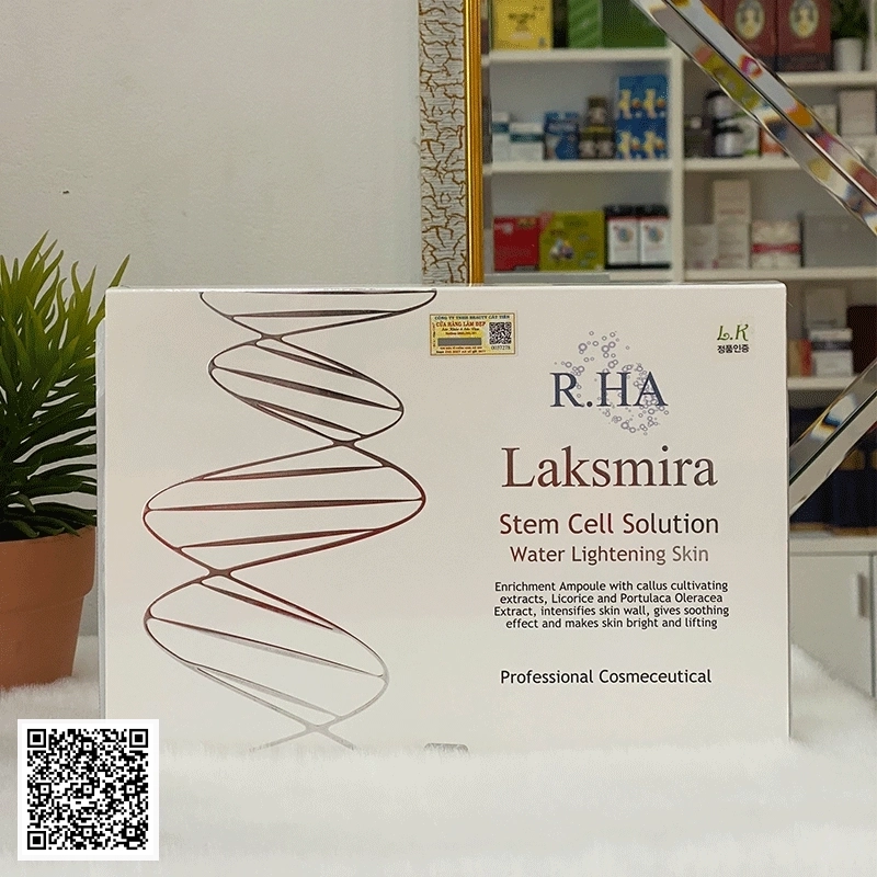 Tế Bào Laksmira Stem Cell Solution Water Lightening Skin R.HA Của Hàn Quốc