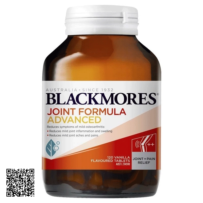 Viên Uống Hỗ Trợ Sụn Khớp Blackmores Joint Formula Advanced Úc 120 Viên