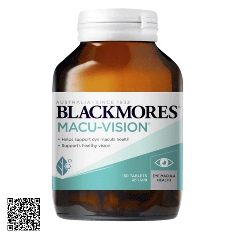 Viên Uống Bổ Mắt Blackmores Macu-Vision Úc 150 Viên