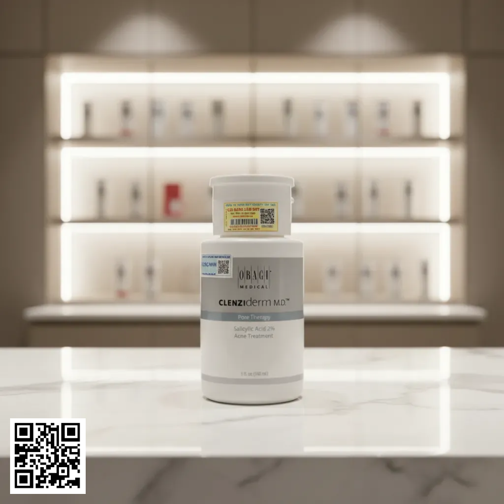 Nước Hoa Hồng Obagi BHA 2% Clenziderm MD Pore Therapy Mỹ 148ml