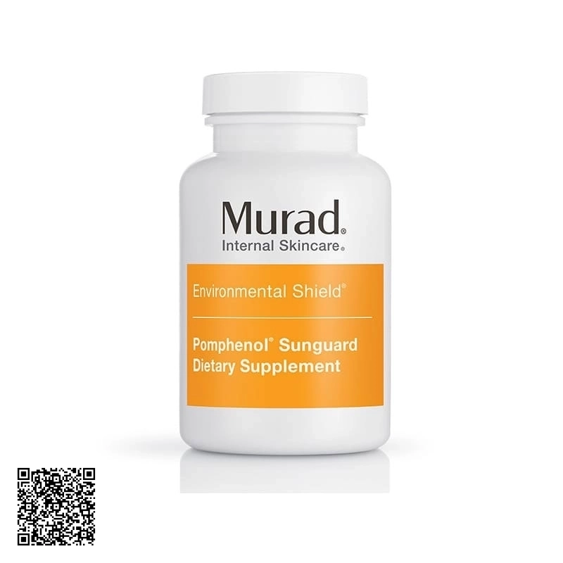 Viên Uống Chống Nắng Nội Sinh Murad Pomphenol Sunguard Dietary Supplement Mỹ 60 Viên