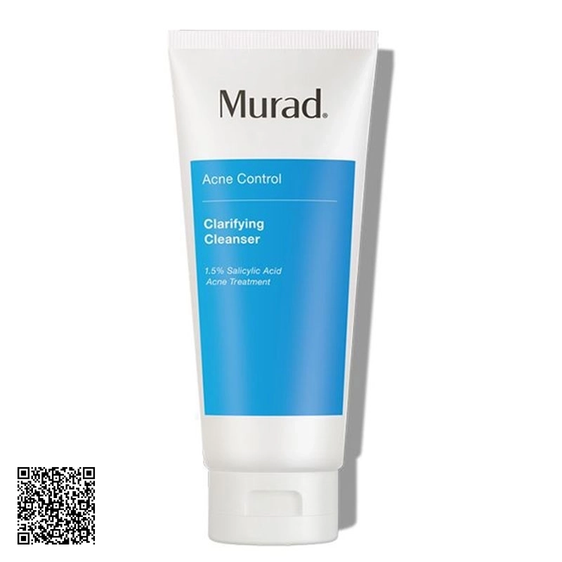 Sữa Rửa Mặt Chống Khuẩn Ngừa Mụn Murad Acne Control Clarifying Cleanser Mỹ 60ml