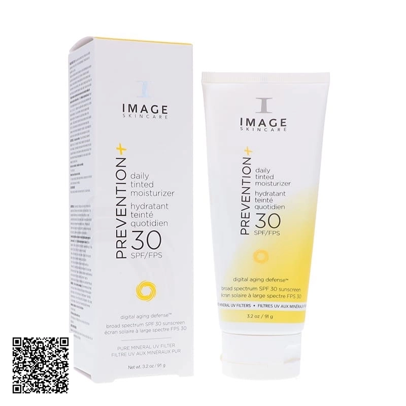 Kem Chống Nắng Image Skincare Prevention+ Daily Tinted Moisturiser SPF30 Mỹ 91gr