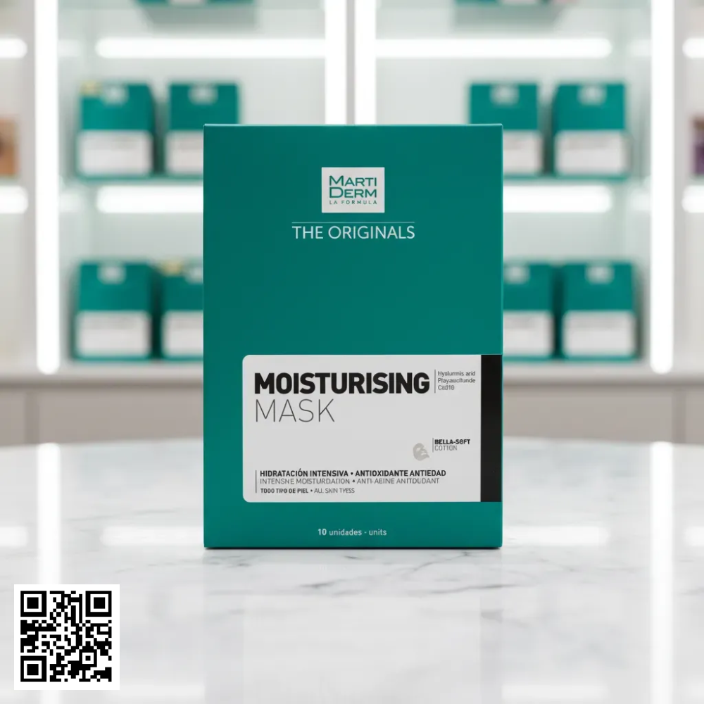 Mặt Nạ Dưỡng Ẩm MartiDerm The Originals Moisturising Mask Tây Ban Nha 10 Miếng