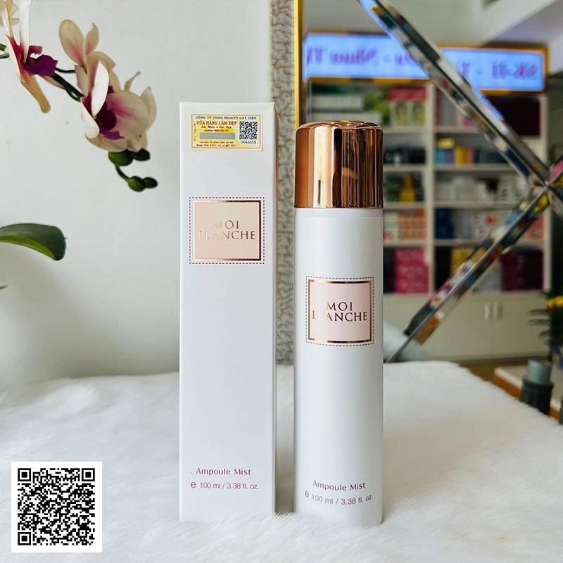 Xịt Khoáng Dưỡng Ẩm Moi Blanche Ampoule Mist Của Hàn Quốc Hàn Quốc 100ml