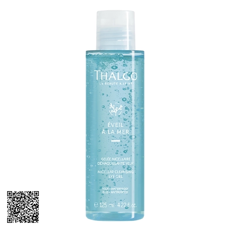 Gel Tẩy Trang Chuyên Biệt Vùng Mắt Thalgo Micellar Cleansing Eye Gel Của Pháp 125ml