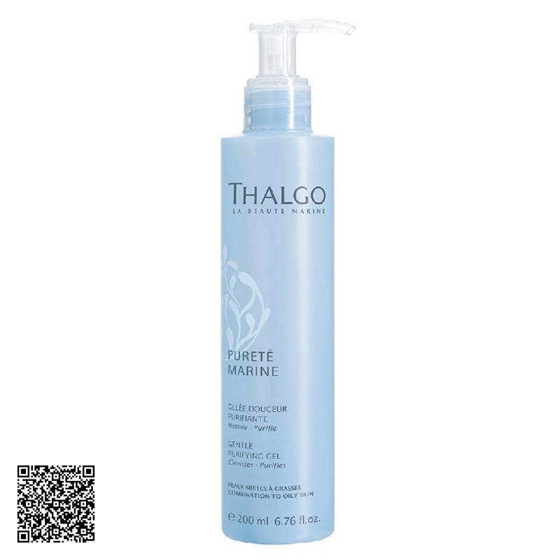 Gel Rửa Mặt Giảm Nhờn Và Thanh Khiết Da Gentle Purifying Gel Của Pháp 200ml