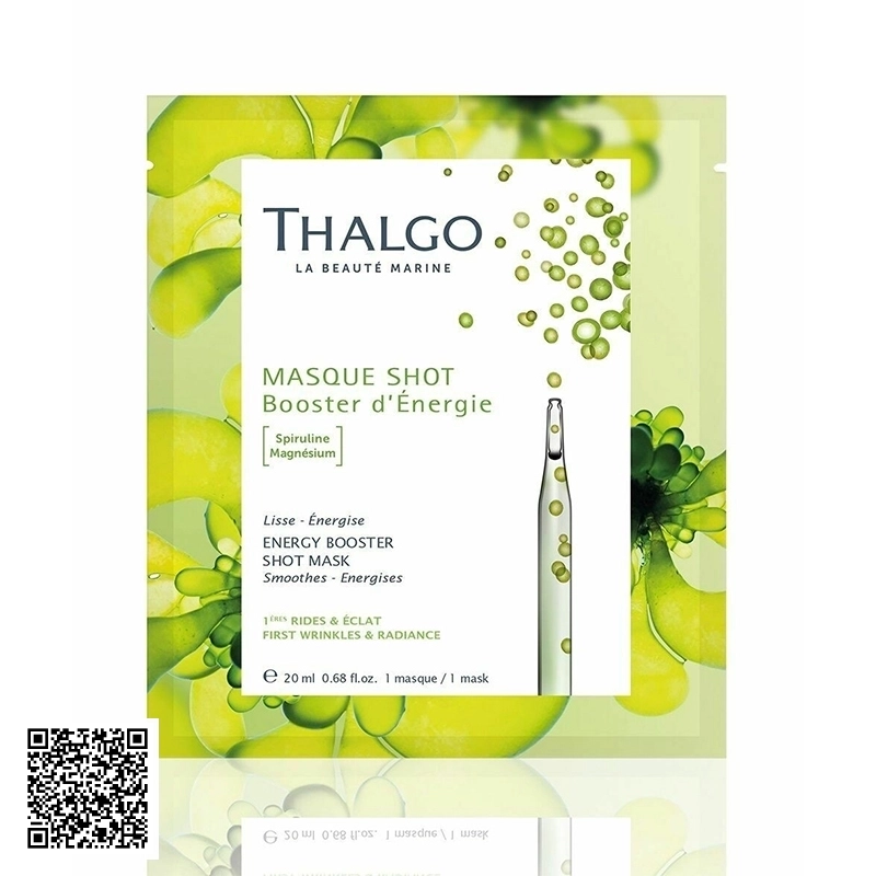 Mặt Nạ Miếng Làm Mịn Nếp Nhăn Thalgo Energy Booster Shot Mask Của Pháp