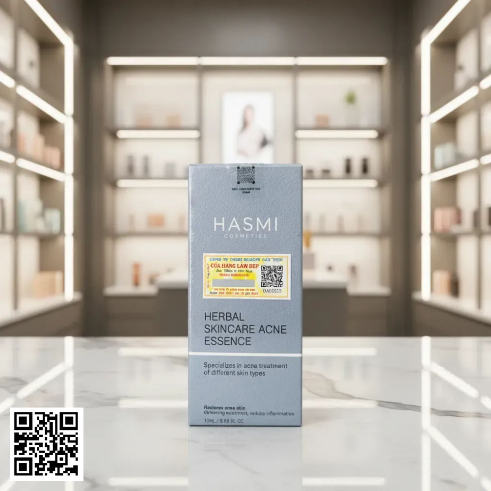 Serum Giảm Mụn Hasmi Herbal Skincare Acne Essence 10ml