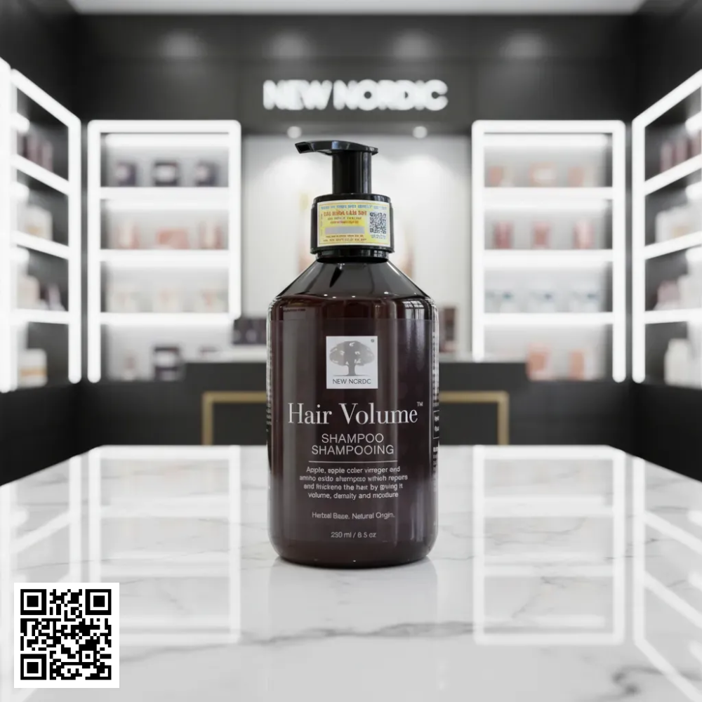 Dầu Gội Hair Volume Shampoo New Nordic Từ Thụy Điển 250ml
