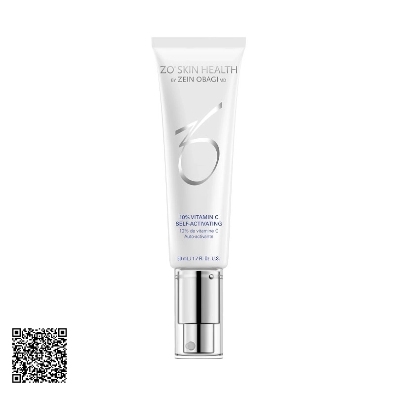 ZO Skin Health 10% Vitamin C Self-Activating Tinh Chất Dưỡng Trắng Da Từ Mỹ 50ml