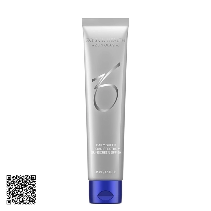 ZO Skin Health Daily Sheer Broad-Spectrum SPF50 Kem Chống Nắng Hàng Ngày Từ Mỹ 45ml