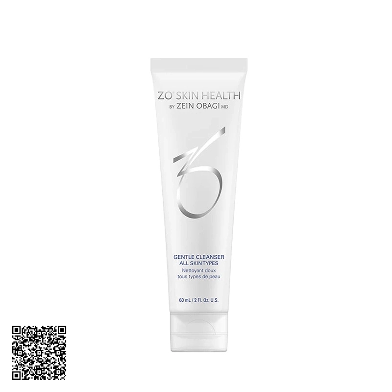 ZO Skin Gentle Cleanser For All Skins Sữa Rửa Mặt Cho Mọi Loại Da Từ Mỹ 60ml