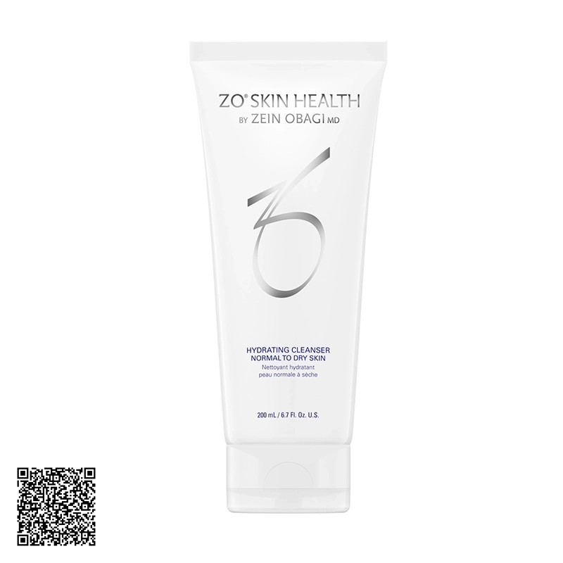 ZO Skin Health Hydrating Cleanser Normal To Dry Skin Sữa Rửa Mặt Da Khô, Da Nhạy Cảm Từ Mỹ 200ml