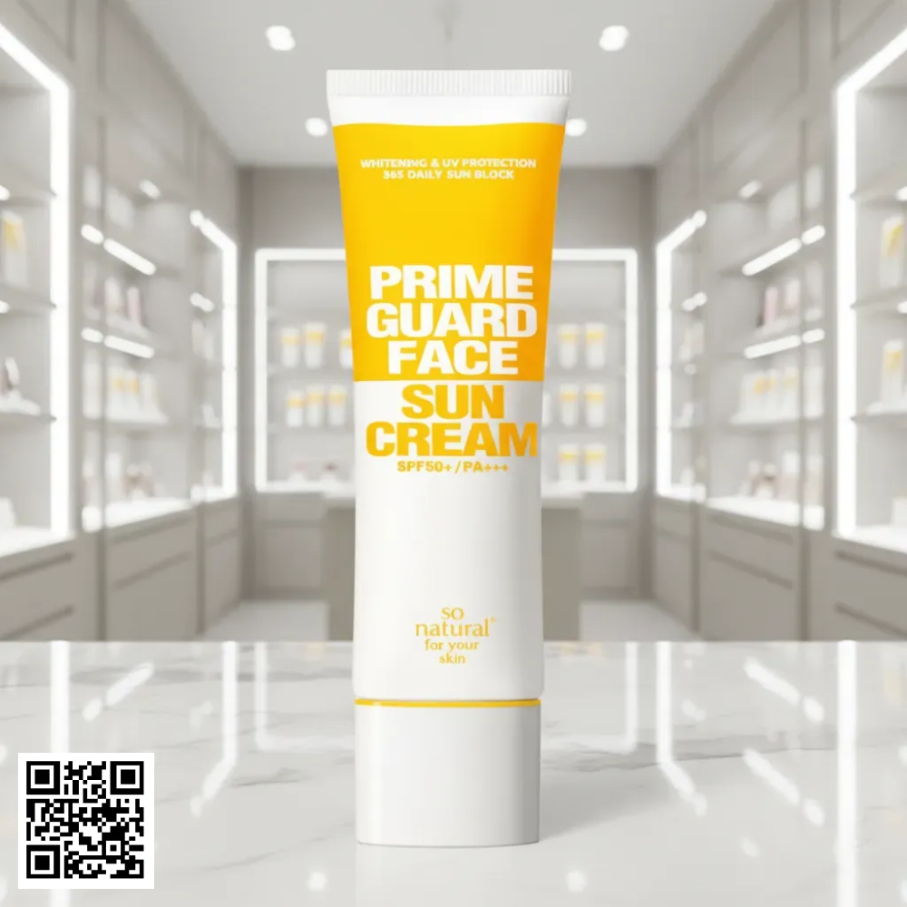 Kem Chống Nắng Prime Guard Face Sun cream SPF50+/PA++++ Của Hàn Quốc 50ml