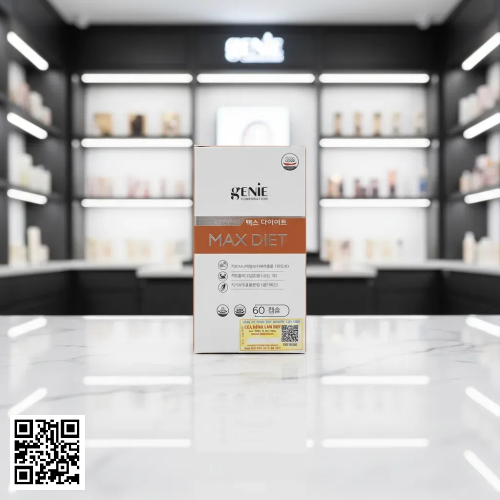 Viên Uống Giảm Cân Genie Max Diet Của Hàn Quốc 60 Viên