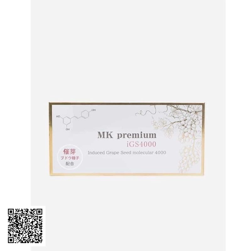 Viên Uống Phòng Chống Ung Thư MK Premium Nhật Bản 30 viên/hộp