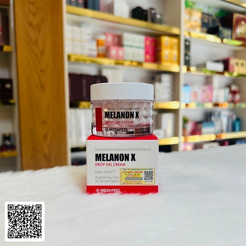 Kem Dưỡng Ẩm Sáng Da Medi-Peel Melanon X Drop Gel Cream Của Hàn Quốc 50g