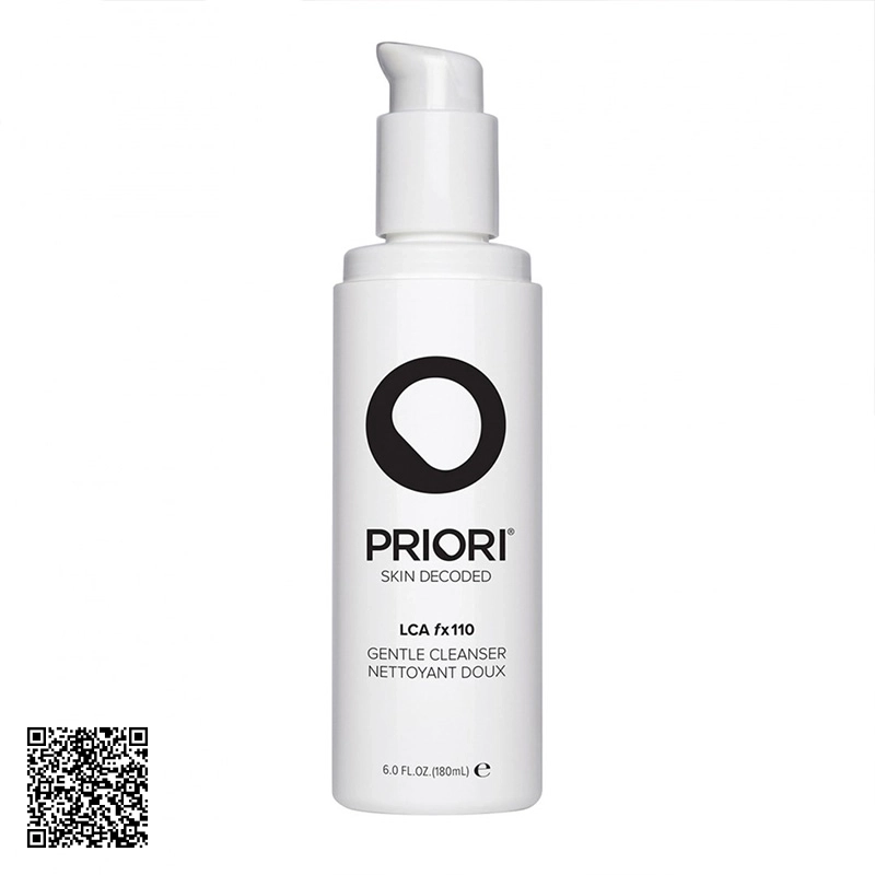 Gel Rửa Mặt Cho Da Nhạy Cảm Priori LCA Fx110 GENTLE CLEANSER Của Mỹ 180ml