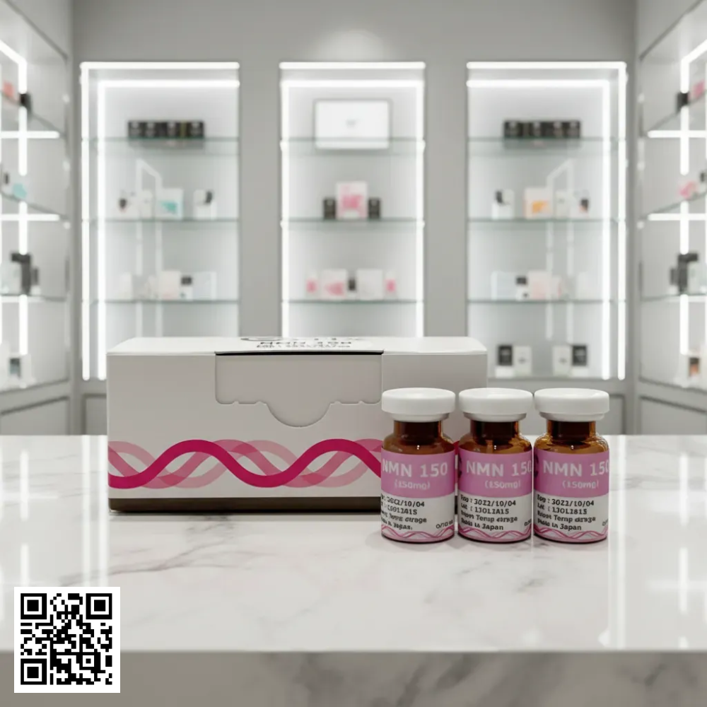 Truyền NMN150 Hàm Lượng 150mg Nhật Bản Hộp 10 ống Tặng Kèm Nước Muối Truyền Nhật  