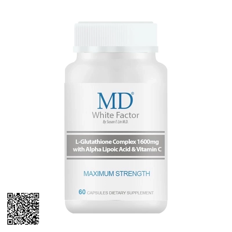 Viên Uống Trắng Da Hỗ Trợ Ngừa Lão Hóa MD White Factor Của Mỹ 60 Viên