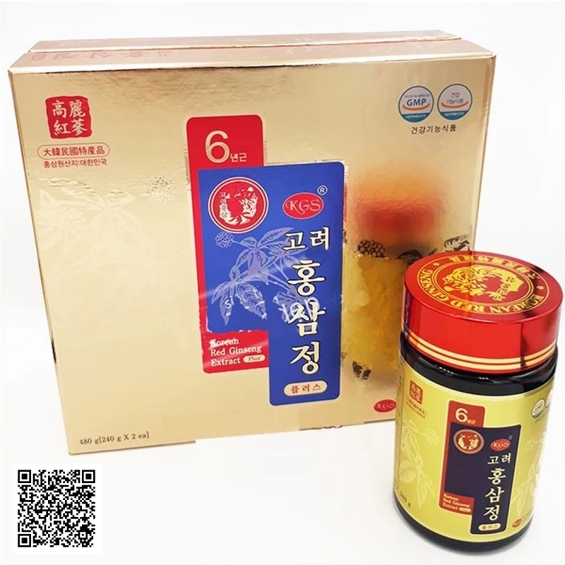 Cao Hồng Sâm KGS Korean Red Ginseng Extract Plus (2 lọ x 240g)