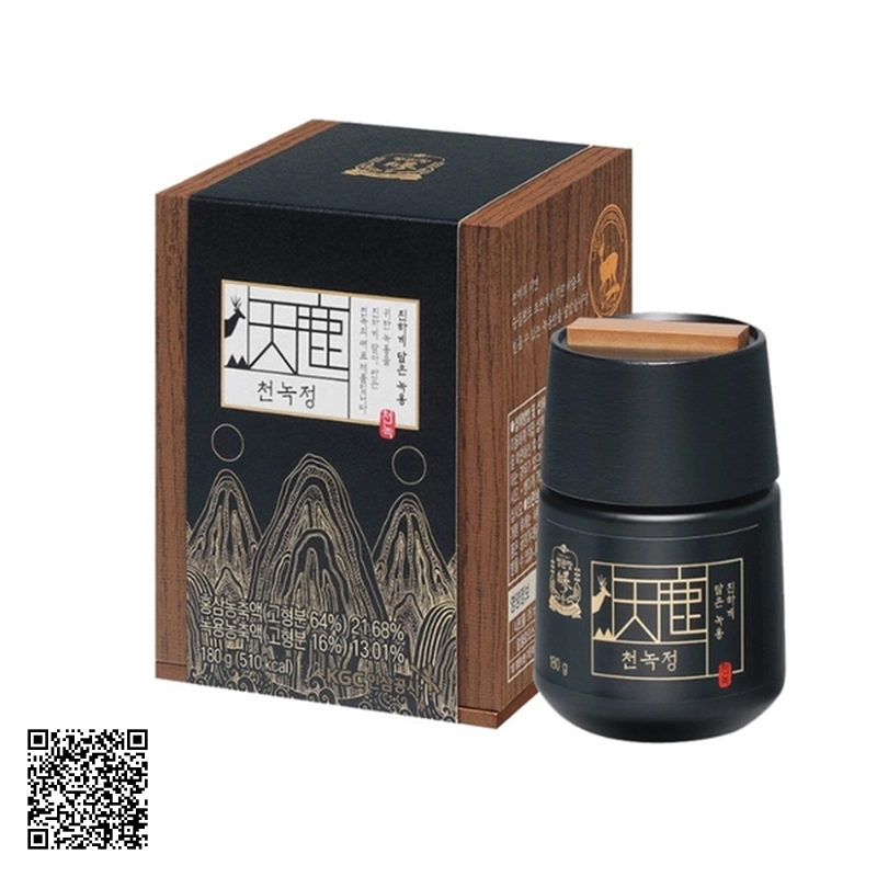 Cao Hồng Sâm Nhung Hươu KGC Cheon Nok Sam Extract Của Hàn Quốc 180g