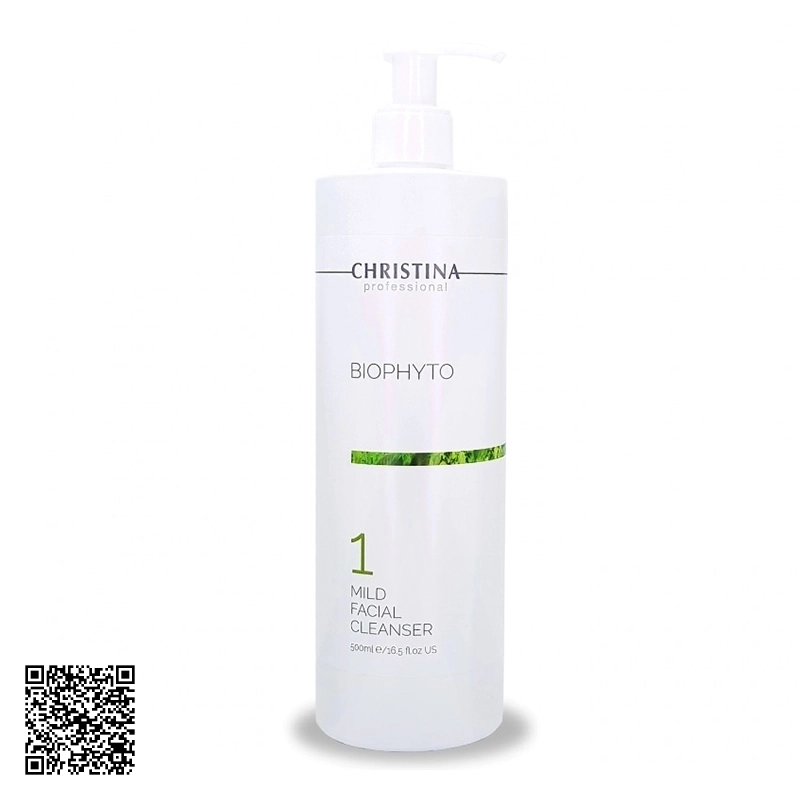 Sữa Rửa Mặt Làm Sạch Sâu Christina Biophyto 1 Mild Facial Cleanser 500ml