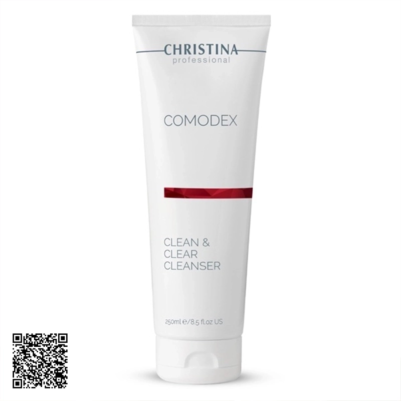 Sữa Rửa Mặt Kháng Khuẩn Christina Comodex Clean & Clear Cleanser 250ml