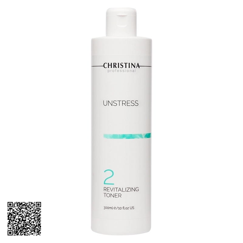 Nước Hoa Hồng Christina Unstress 2 Revitalizing Toner Tái Tạo Cân Bằng Da 300ml
