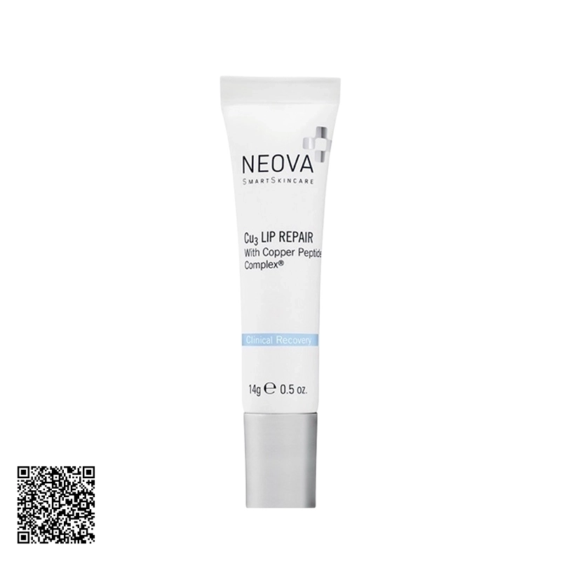 Kem Dưỡng Ẩm, Căng Bóng Môi Neova Clinical Recovery Cu3 Lip Repair Từ Mỹ 14g