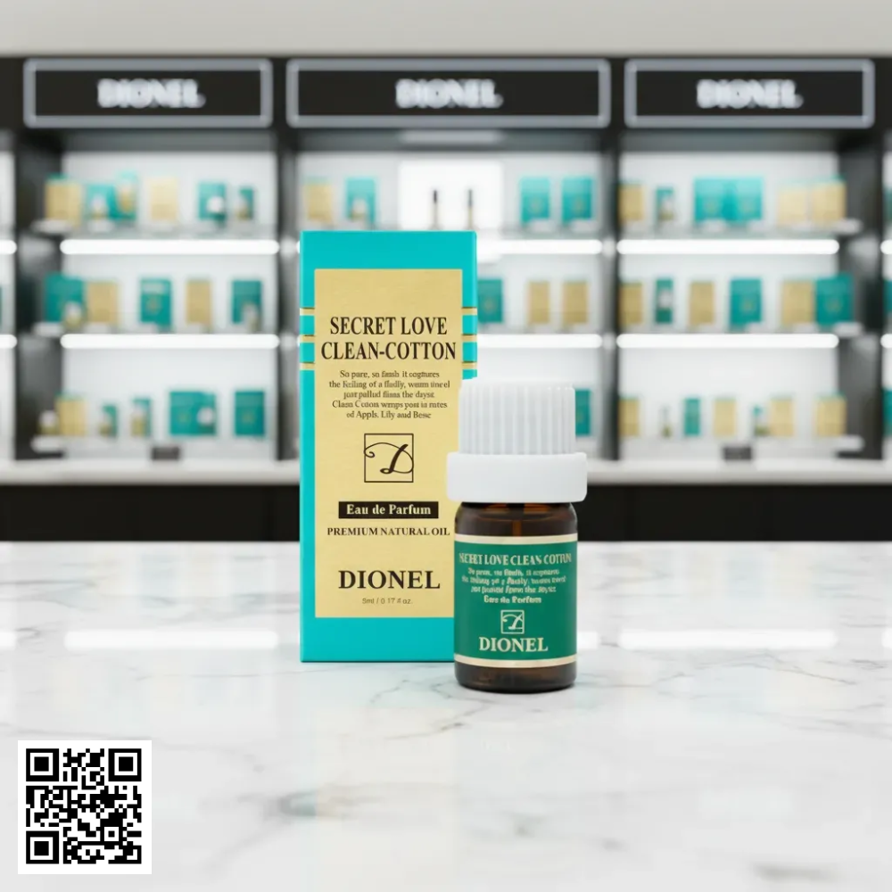 Nước Hoa Vùng Kín Dionel Secret Love Clean Cotton Từ Hàn Quốc 5ml