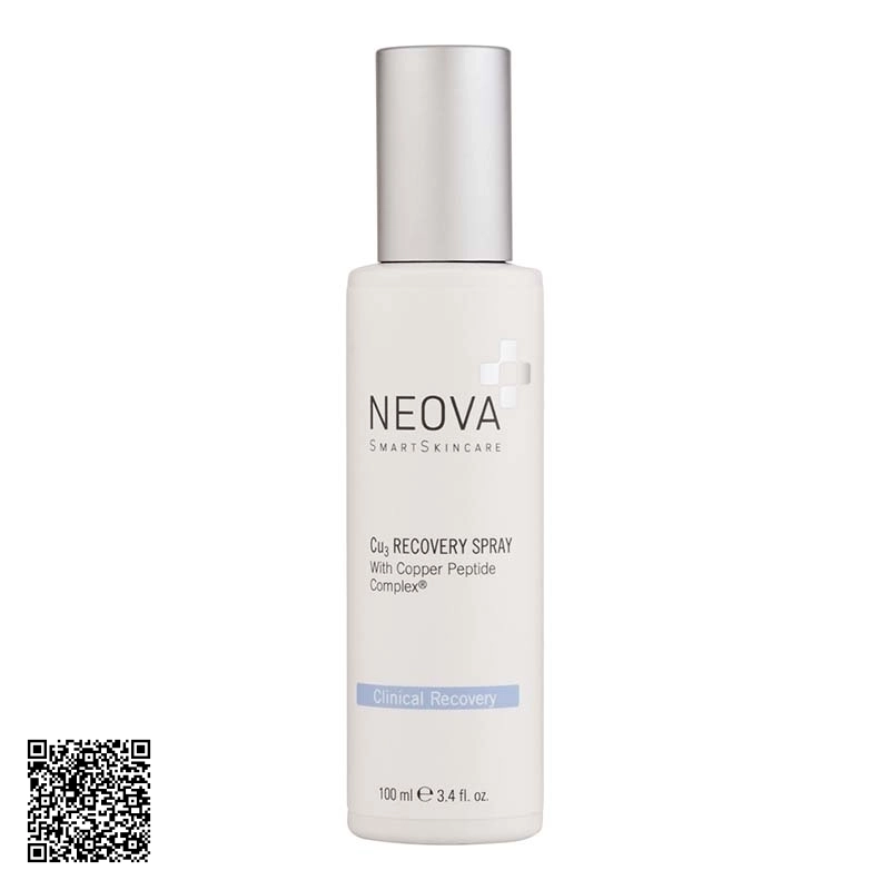 Xịt Làm Dịu Da Kích Ứng Neova Clinical Recovery Cu3 Recovery Spray Từ Mỹ 100ml
