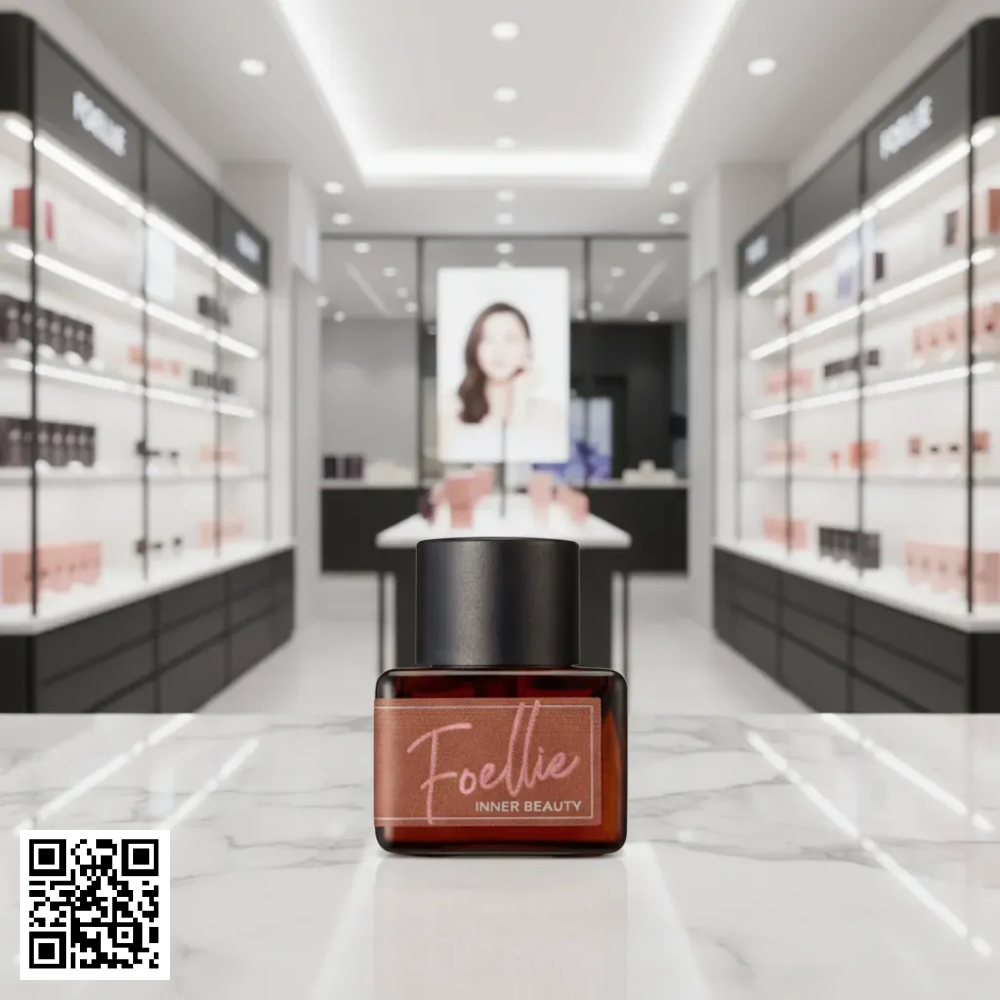 Nước Hoa Vùng Kín Foellie Nâu Hương Gỗ Sản Khoái Từ Hàn Quốc 5ml