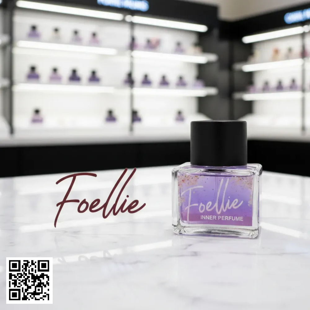 Nước Hoa Vùng Kín Foellie Tím Hương Hoa Anh Đào Quý Phái Từ Hàn Quốc 5ml