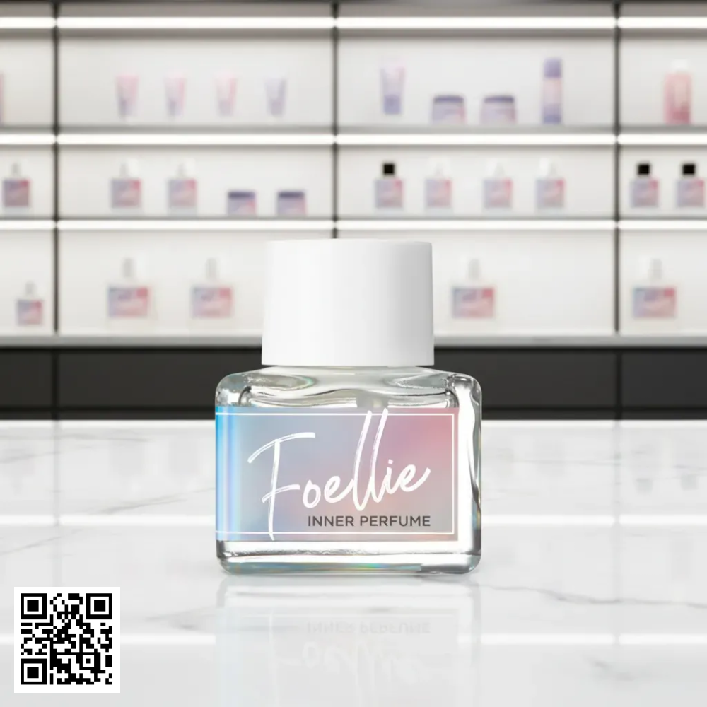 Nước Hoa Vùng Kín Foellie Bạc Hương Hoa Hồng Trắng Mix Mẫu Đơn Từ Hàn Quốc 5ml