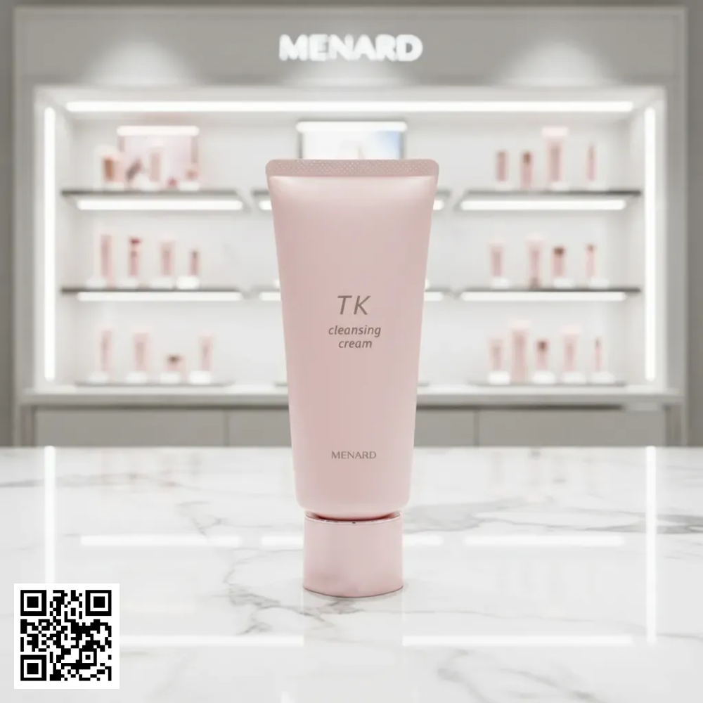 Kem Tẩy Trang Hỗ Trợ Ngừa Lão Hóa Menard TK Cleansing Cream Từ Nhật Bản 130g