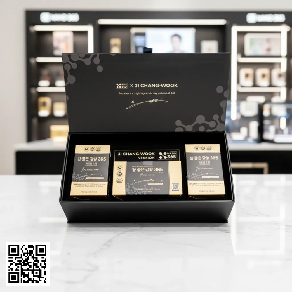 Set Nano Curcumin 365 Version Ji Chang Wook Từ Hàn Quốc