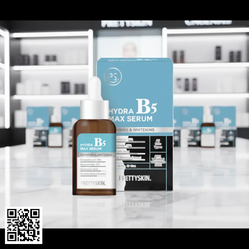 Serum Dưỡng Ẩm Phục Hồi Da Pretty Skin Hydra B5 Max Serum Từ Hàn Quốc 50ml