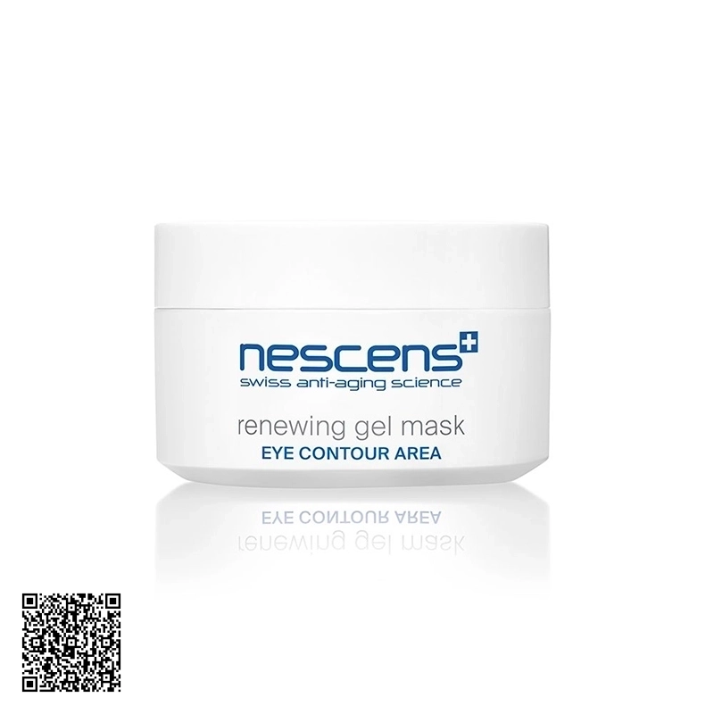 Mặt Nạ Gel Trẻ Hóa Vùng Mắt Nescens Renewing Gel Mask Eye Contour Area Từ Thuỵ Sỹ 30ml