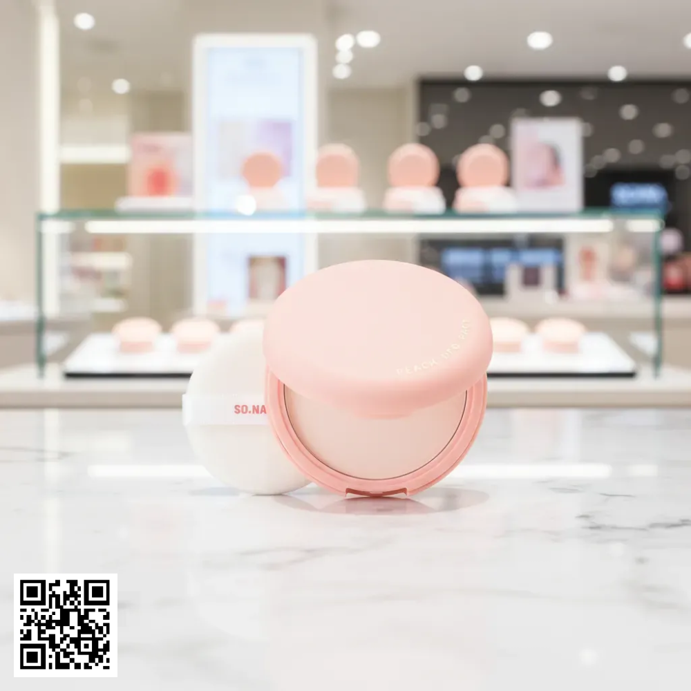 Phấn Nách So’Natural Peach Deo Pact Hương Đào Thơm Từ Hàn Quốc 10g