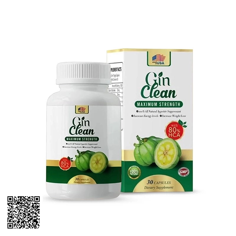 Viên Uống Giảm Cân Gin Clean Đốt Mỡ Và Siết Cơ Cấp Tốc Từ Mỹ 30 Viên