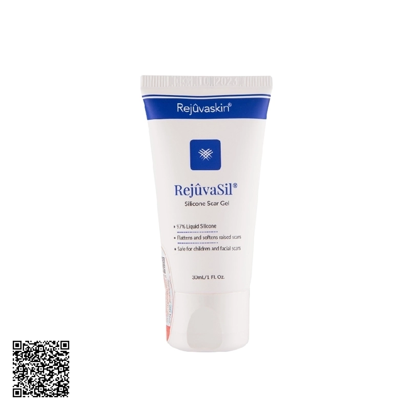 Gel Rejuvaskin Rejuvasil Silicone Scar Ngừa Và Làm Xẹp Sẹo Lồi, Sẹo Phì Đại Từ Mỹ 30ml