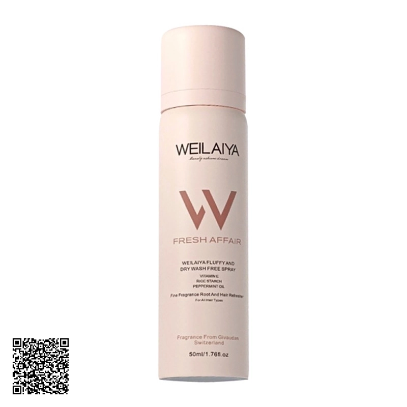 Dầu Gọi Khô Weilaiya Fresh Affair Fulffy And Dry Wash Free Spray Làm Phồng Tóc 50ml